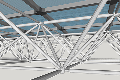 空間桁架 鋼球